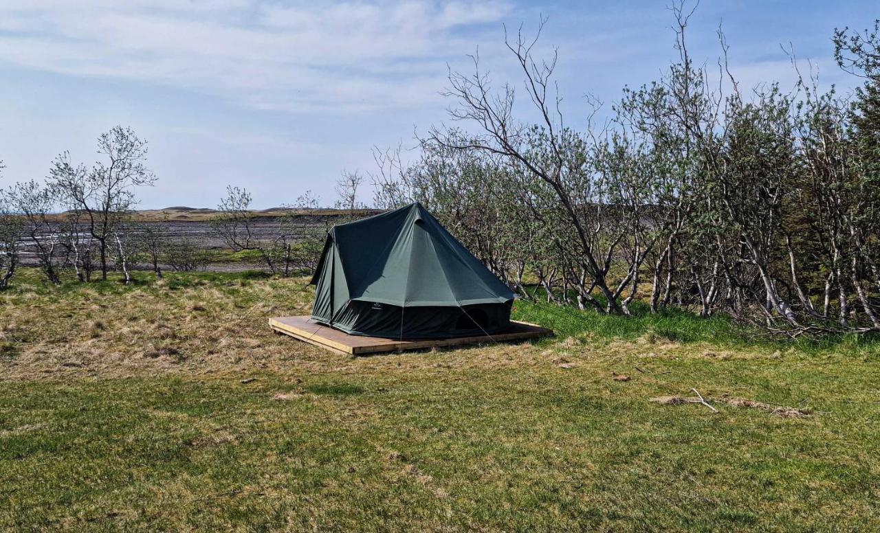 Haukafell Camping - Tents For Rents Хофн Экстерьер фото